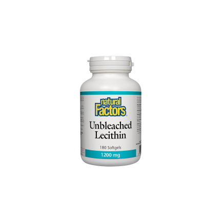 Lecithin Unbleached/ Лецитин (неизбелен) 1200 mg х 180 софтгел капсули Natural Factors
