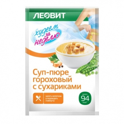 Леовит Супа Грахова с крутони (суха смес) 30 g