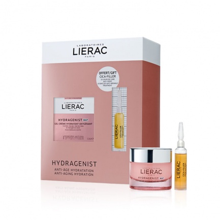 Lierac Комплект Hydragenist гел-крем + Cica-Filler серум 
