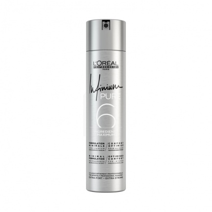 L’Oréal Infinium Pure Лак за коса с екстра силна фиксация 300 ml