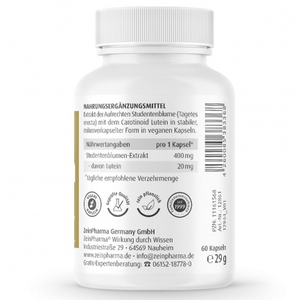 ЛУТЕИН / LUTEIN – ZeinPharma (60 капс)