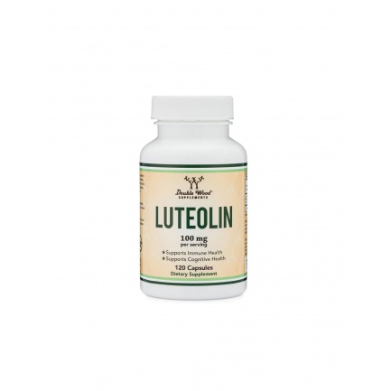 Luteolin - Лутеолин 100 mg, 120 капсули Double Wood
