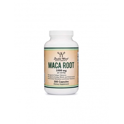 Maca Root - Корен от мака, 300 капсули Double Wood