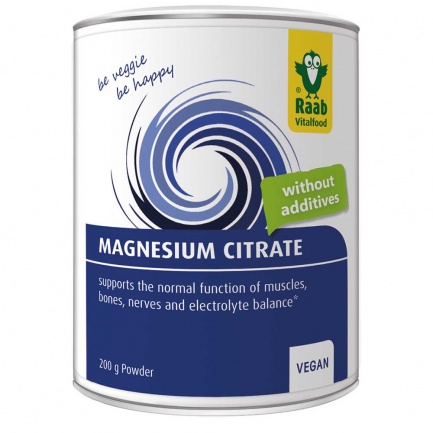 МАГНЕЗИЙ Цитрат / MAGNESIUM Citrate – Raab Vitalfood (200 гр)