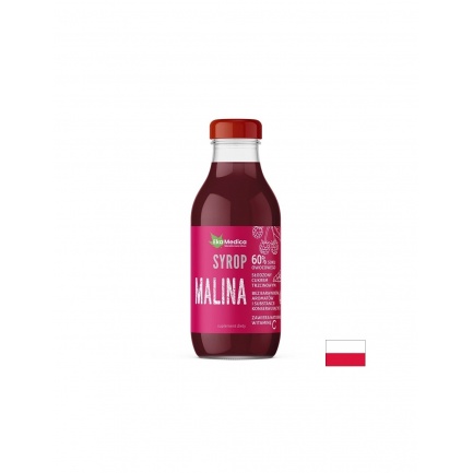 Малина + Ацерола – Антиоксидантна защита и клетъчно здраве, сироп 300 ml