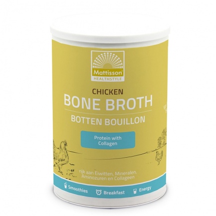 Mattisson Healthstyle Пилешки костен бульон 400 g прах