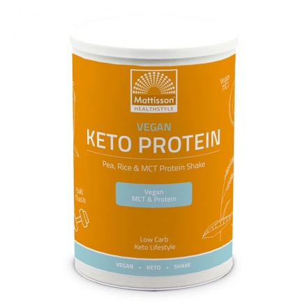 Mattisson Healthstyle Веган Кето протеинов шейк - грах, ориз, MCT 350 g прах