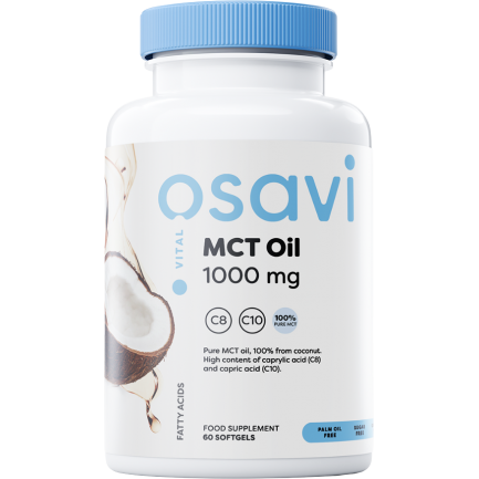 MCT Oil 1000 mg | C8 + C10 x 60 капсули