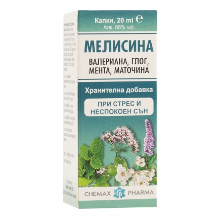 Chemax Pharma Мелисина капки 20 ml