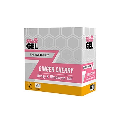 MelliGEL GingerCherry Енергиен меден спортен гел 32 g х12 броя
