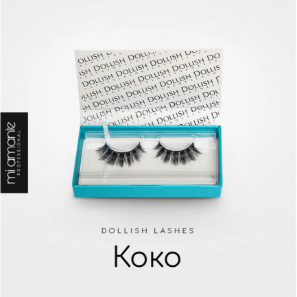 mi amante Dollish Lashes Професионални 3D мигли COCO