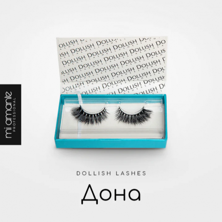 mi amante Dollish Lashes Професионални 3D мигли DONA