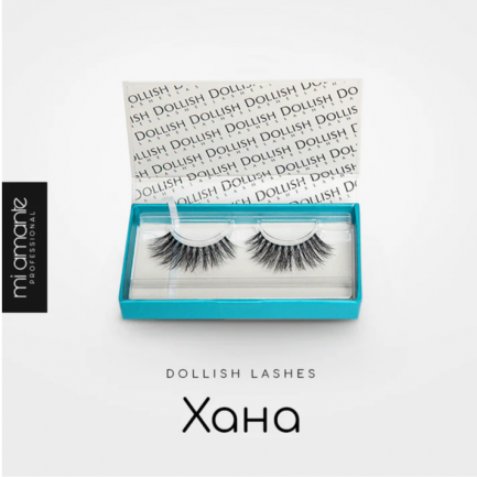 mi amante Dollish Lashes Професионални 3D мигли HANA