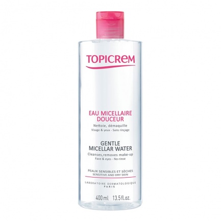 Topicrem Мицеларен разтвор за чувствителна кожа 400 ml