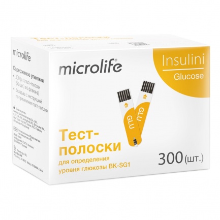 Microlife Insulini Тест-ленти за глюкоза