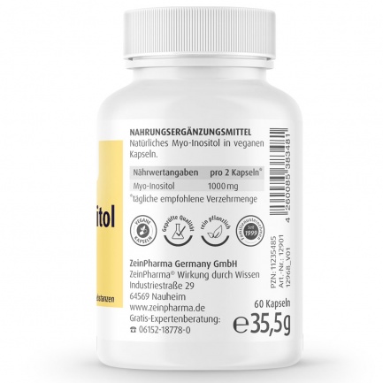 МИО-ИНОЗИТОЛ / MYO-INOSITOL – ZeinPharma (60 капс)