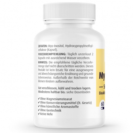 МИО-ИНОЗИТОЛ / MYO-INOSITOL – ZeinPharma (60 капс)