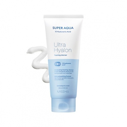 Missha SA 10 Hyaluronic Почистваща пяна за лице 200 ml