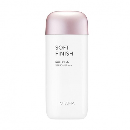 Missha Soft finish Sun Milk SPF50+ Слънцезащитно мляко 70 ml