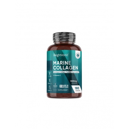Млада кожа - здрави стави - Хидролизиран морски колаген + Витамин С, 180 таблетки