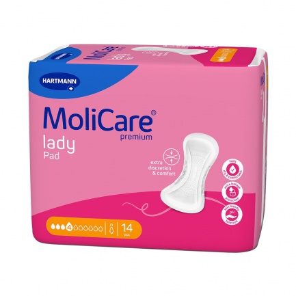 MoliCare Подложки за жени 4 капки х14 броя 168046