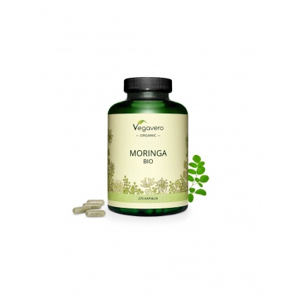 Moringa Bio/ Био Моринга, 270 капсули, 100% Vegan Vegavero
