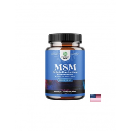 MSM – При болки и скованост в ставите, 1000 mg, 60 таблетки