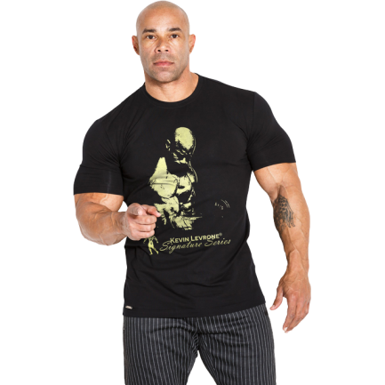Мъжка тениска с къс ръкав / T-shirt 03 LM Classic - Black