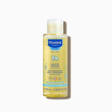 Mustela Бебешко масажно олио 100 ml