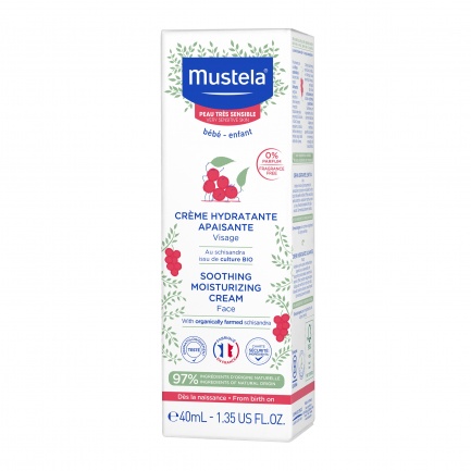 Mustela Крем за лице за чувствителна кожа 40 ml