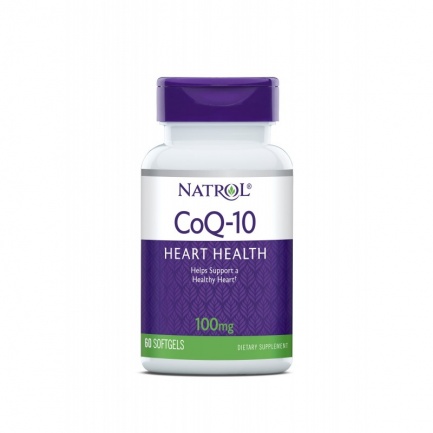 Natrol CoQ-10 100mg - Антиоксидант | 60 sgels
