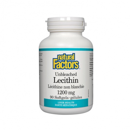 Natural Factors Лецитин 1200 mg х90 софтгел капсули
