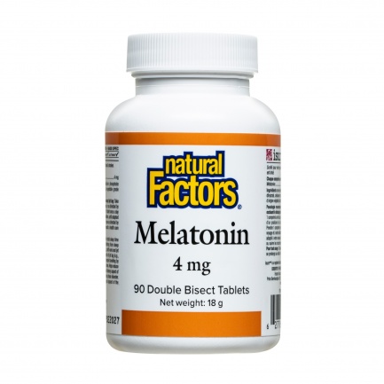 Natural Factors Мелатонин 4 mg x90 таблетки