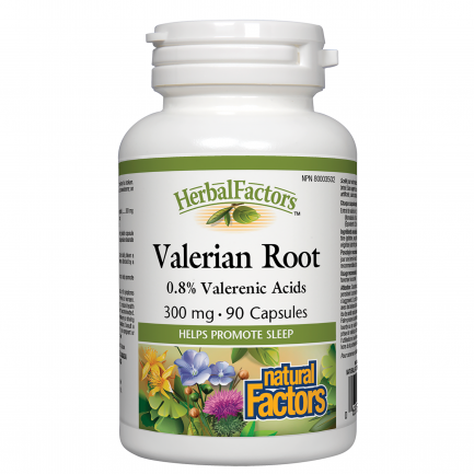 Natural Factors Валериана (корен) 300 mg x90 капсули