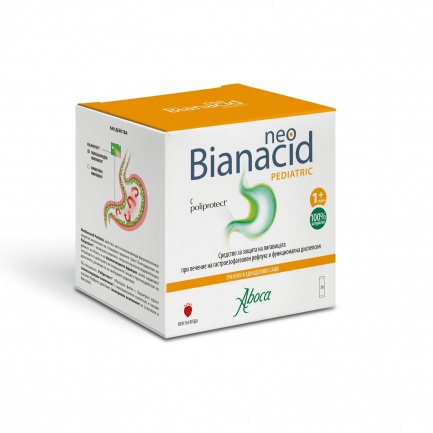 NeoBianacid Pediatric при киселини и рефлукс х36 сашета