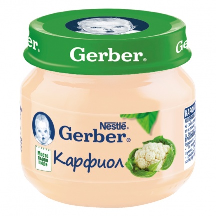 Nestle Gerber Пюре от карфиол 80 g