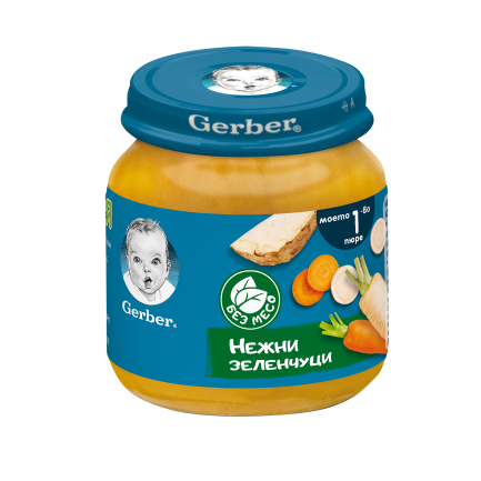 Nestle Gerber Пюре от нежни зеленчуци 125 g