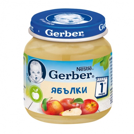 Nestle Gerber Пюре от ябълка 125 g