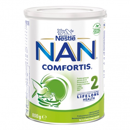 Nestle Nan 2 Comfortis Адаптирано мляко 800 g