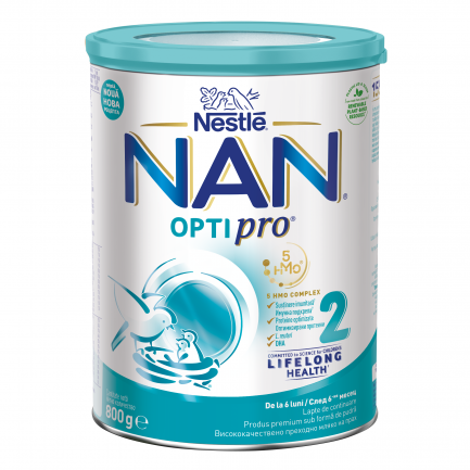 Nestle Nan 2 Optipro Адаптирано мляко 800 g