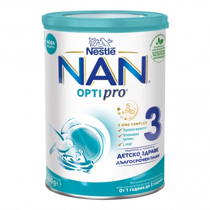 Nestle Nan 3 Optipro Адаптирано мляко 400 g