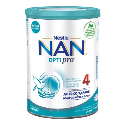 Nestle Nan 4 Optipro Адаптирано мляко 400 g