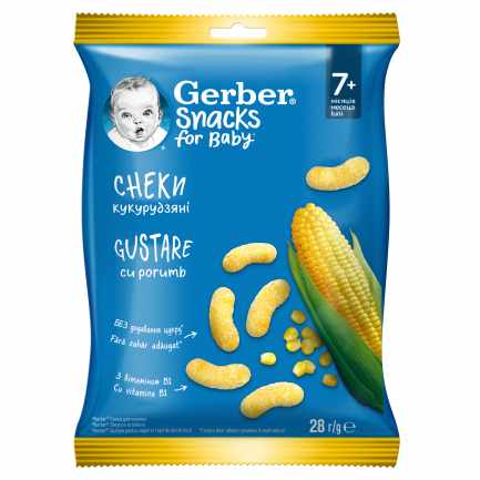 Nestle Organic Царевичен снакс от 7-ия месец