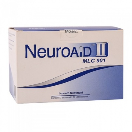 NeuroAiD (MLC901) 400 mg Възстановяване и защита на невроните х180 капсули ПРОМО 2 + 1 ПОДАРЪК