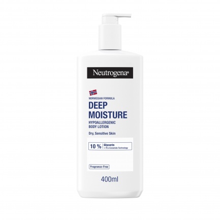 Neutrogena Norwegian Formula Дълбоко хидратиращ лосион за суха и чувствителна кожа 400 ml