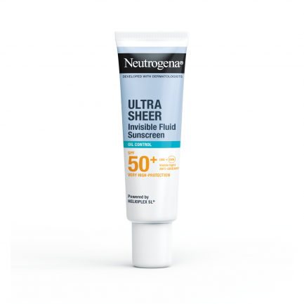 Neutrogena Ultra Sheer SPF50+ Невидим слънцезащитен флуид за контрол на себума 50 ml