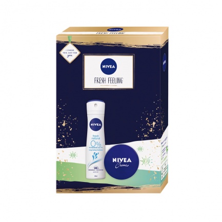 Nivea Fresh Natural Дезодорант + Универсален крем