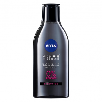 Nivea MicellAIR ® Expert Make-up Мицеларна вода за премахване на дълготраен грим 400 мл
