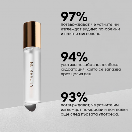 NL Beauty FAKE THAT FILLER Уголемяващ Гланц За Устни CLEAR 3 ml