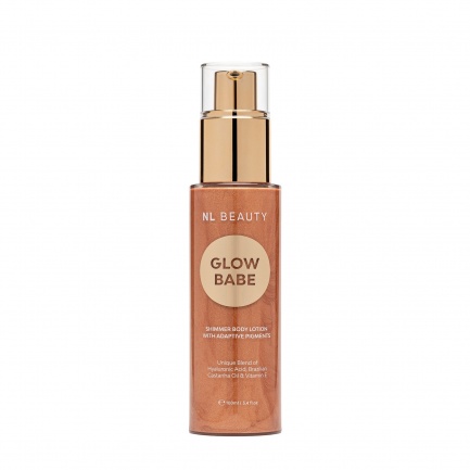NL Beauty GLOW BABE Лосион За Тяло С Блестящи Частици 100 ml